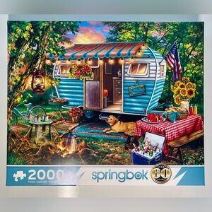 Springbok - 2000pc puzzle pieces - Home Sweet Home